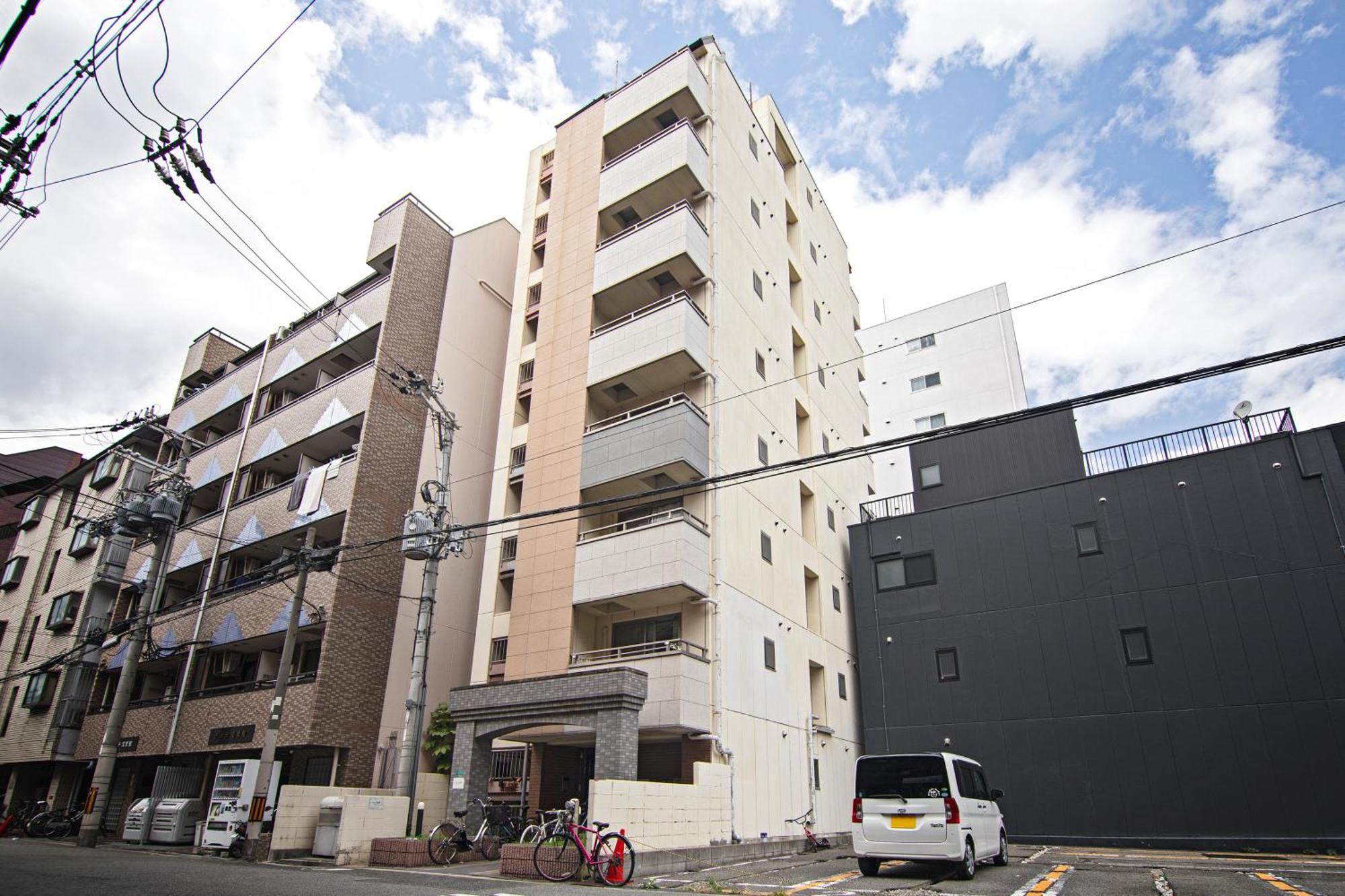 難波大国apt 徒歩3分 Jr今宮駅 四つ橋線大国町駅 ベランダあり Apartment *